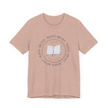 Load image into Gallery viewer, Write Brave Unisex Jersey Short Sleeve Tee