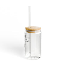 Load image into Gallery viewer, Get the Book Done Sipper Glass (16 oz)