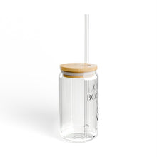 Load image into Gallery viewer, Get the Book Done Sipper Glass (16 oz)