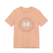 Load image into Gallery viewer, Write Brave Unisex Jersey Short Sleeve Tee