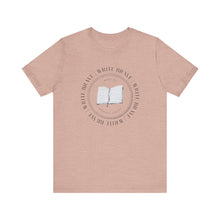 Load image into Gallery viewer, Write Brave Unisex Jersey Short Sleeve Tee