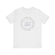 Load image into Gallery viewer, Write Brave Unisex Jersey Short Sleeve Tee