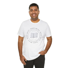 Load image into Gallery viewer, Write Brave Unisex Jersey Short Sleeve Tee