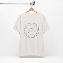 Load image into Gallery viewer, Write Brave Unisex Jersey Short Sleeve Tee