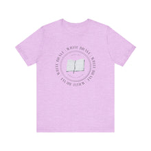 Load image into Gallery viewer, Write Brave Unisex Jersey Short Sleeve Tee