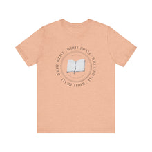 Load image into Gallery viewer, Write Brave Unisex Jersey Short Sleeve Tee
