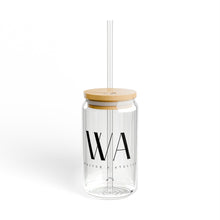 Load image into Gallery viewer, Writer's Atelier Logo Sipper Glass (16 oz)